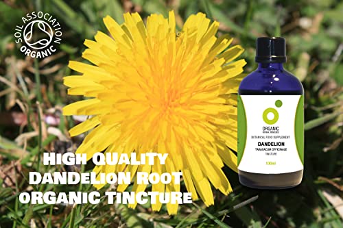 Organic Herbal Remedies, Dandelion Tincture, 100ml