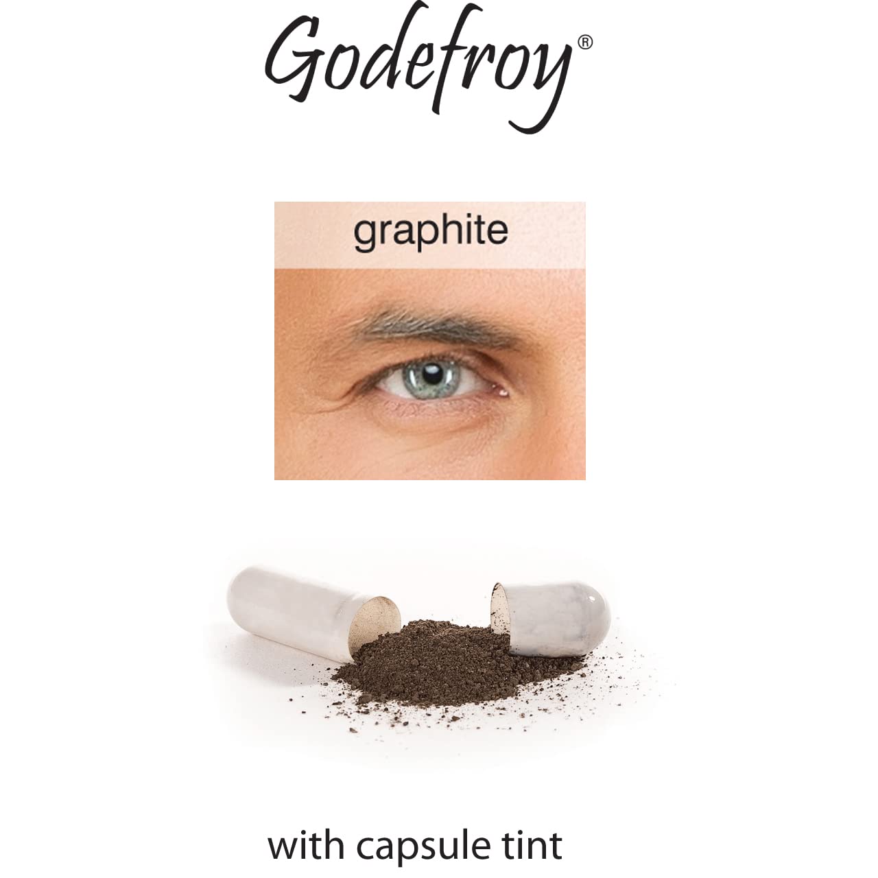 Godefroy Instant Eyebrow Tint for Men (Graphite)