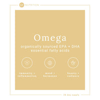 GP Gabriela Peacock Nutrition GP Nutrition The Omega - Omega 3 Fish Oil, EPA & DHA Nutritional Supplement - Sustainably Sourced, 28 Capsules