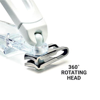 Go Travel Nail Clippers - Arc Blade for Nails & Toenails with Airline Case