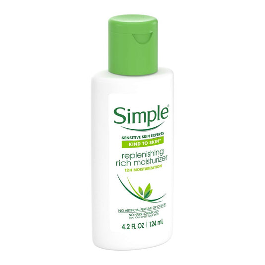 Multibuy 3x Simple® Kind to Skin Replenishing Rich Moisturiser - 125ml
