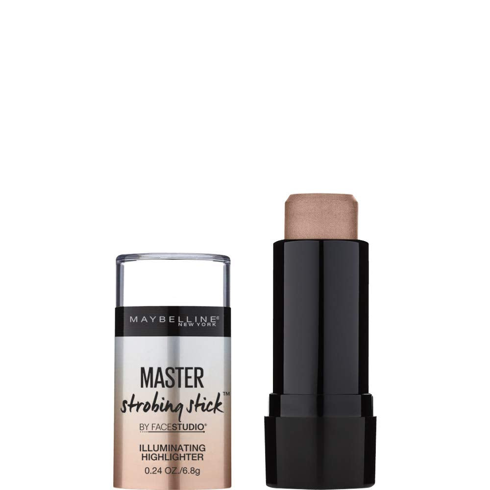 Maybelline Make-Up Master Strobing Stick Number 200, 02 Nude Glow, Medium