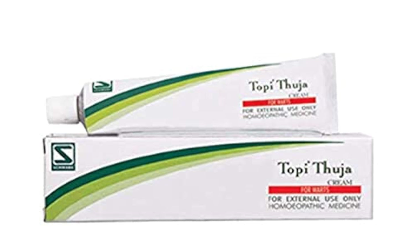SCHWABE HOMOEPATHIC Topi Thuja Cream 25 Grams Helps in Warts
