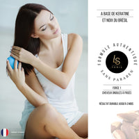 LAURA SIM'S Brazilian Keratin and Brazil Nut Hair Straightening Kit