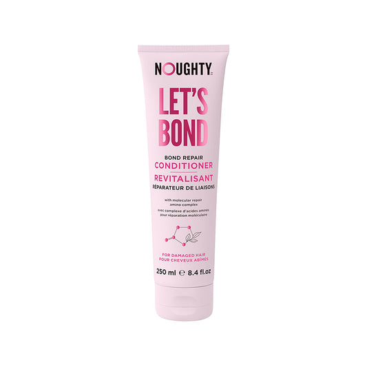 Noughty Let's Bond Builder Conditioner, Restorative Formula for Chemically Treated, Coloured and Damaged Hair, Bond Repair Treatment to Reduce Breakage and Improve Resilience, 250ml