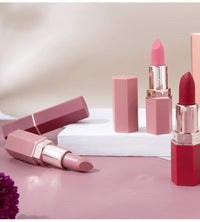 GL-Turelifes Matte Lipstick Velvety Red Lipsticks Waterproof Long Lasting Smoothing Non-stick Cup Sexy Colors Lipsticks (#05 Umber)