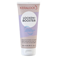 Keralock Curl And Perm Booster 200ml – Curl Enhancer with Elastin & Jojoba Oil, Anti-Frizz, Memory Effect for Long-Lasting Defined Curls, Suitable for Permed Hair