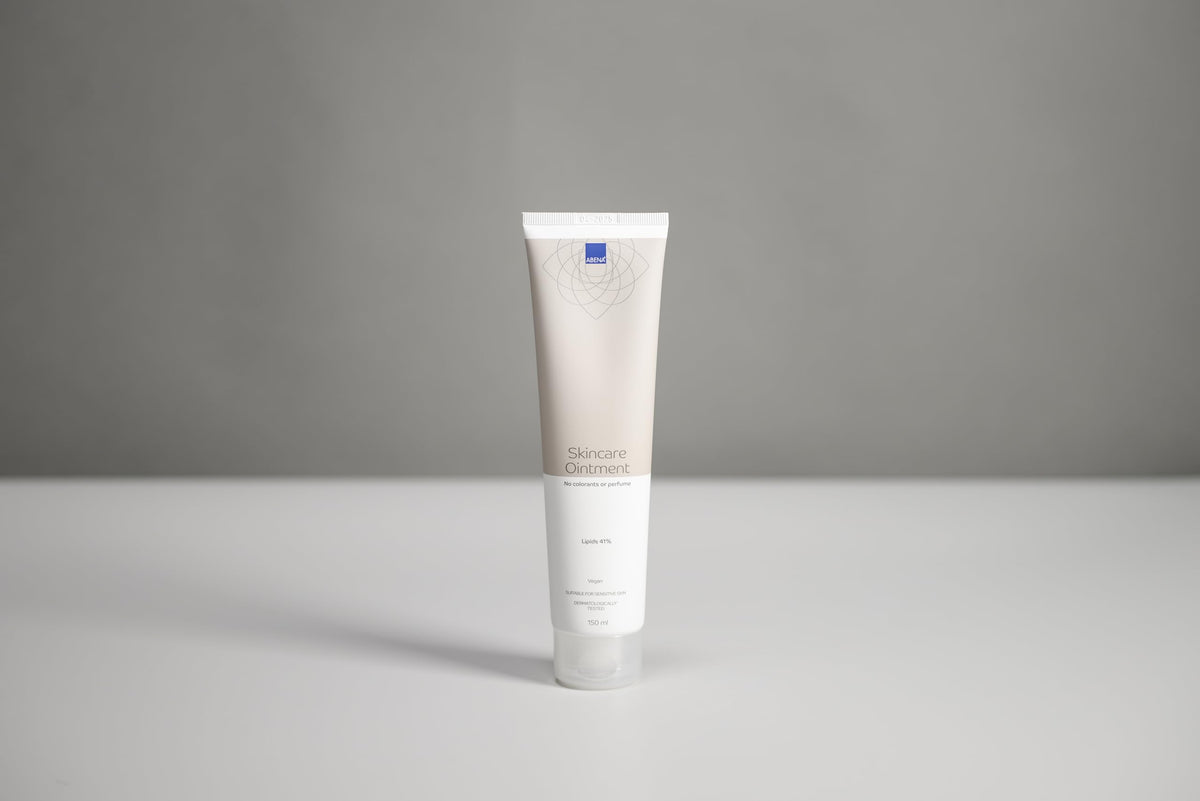 ABENA Abena Skin Ointment | 150ml | Healing Ointment | Barrier Cream for Sensitive Skin | Itch Relief Cream for Eczema | Psoriasis Treatment | Skin Irritation and Itch Relied Cream