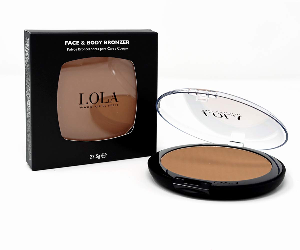 Lola Make-Up Face & Body Bronzer, Golden Toffee With Spf 15, Tyrosine Tan Enhancement, High Coverage, Mineral Oil Free, Vegan No. 006