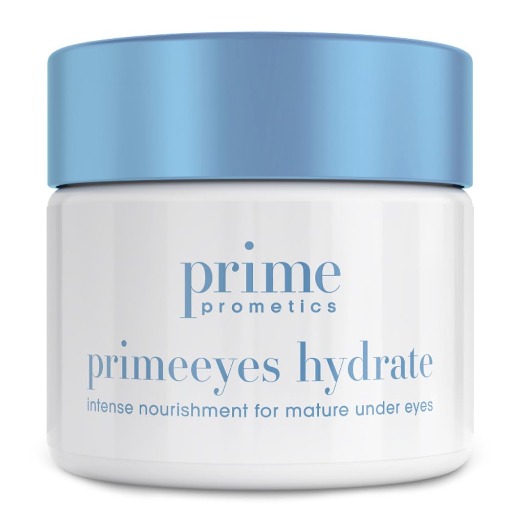 PRIME PROMETICS Prime Prometics PrimeEyes Hydrate Under Eye Cream for Mature Women – Hydrating Eye Cream for Dark Circles and Wrinkle Repair – Soft, Glowing & Healthy Under Eyes