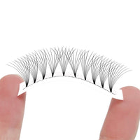 QUEWEL Premade Fan Volume Lash Extensions 8D 0.08D 10mm Russian Pre Made Fan Lashes | 3D-8D 0.07/0.10 C/D Curl 8-15mm | Long Lasting | Easy Application（8D 0.08D 10mm）