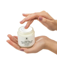 ZESTREE Whipped Tallow Cream, Nourishing Face & Body, Grass Fed, Unscented 113g