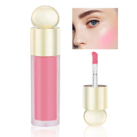 LOPHE Liquid Blush for Cheeks, Soft Cream Liquid Blush Stick Natural Matte, Natural-Looking Face Cheek Tint Blush Makeup, Long Lasting Blendable Moisturizing Beauty Makeup for Cheeks(7.5ml)