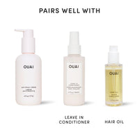 OUAI Anti Frizz Cream Travel Size - Moisturizing Hair Cream with Frizz Control & Heat Protection - Provides Hydration with Jackfruit & Beetroot Extract - Paraben, Phthalate & Sulfate Free