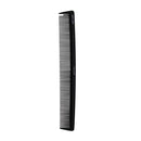 Measure & Style Innovative Black Hair Comb with Built-in Scale Professional Carbon Fiber High Heat Resistant (230°C) Strong Durable and Fine-Toothed By Majestik+