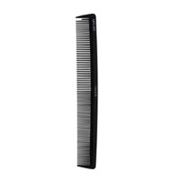 Measure & Style Innovative Black Hair Comb with Built-in Scale Professional Carbon Fiber High Heat Resistant (230°C) Strong Durable and Fine-Toothed By Majestik+