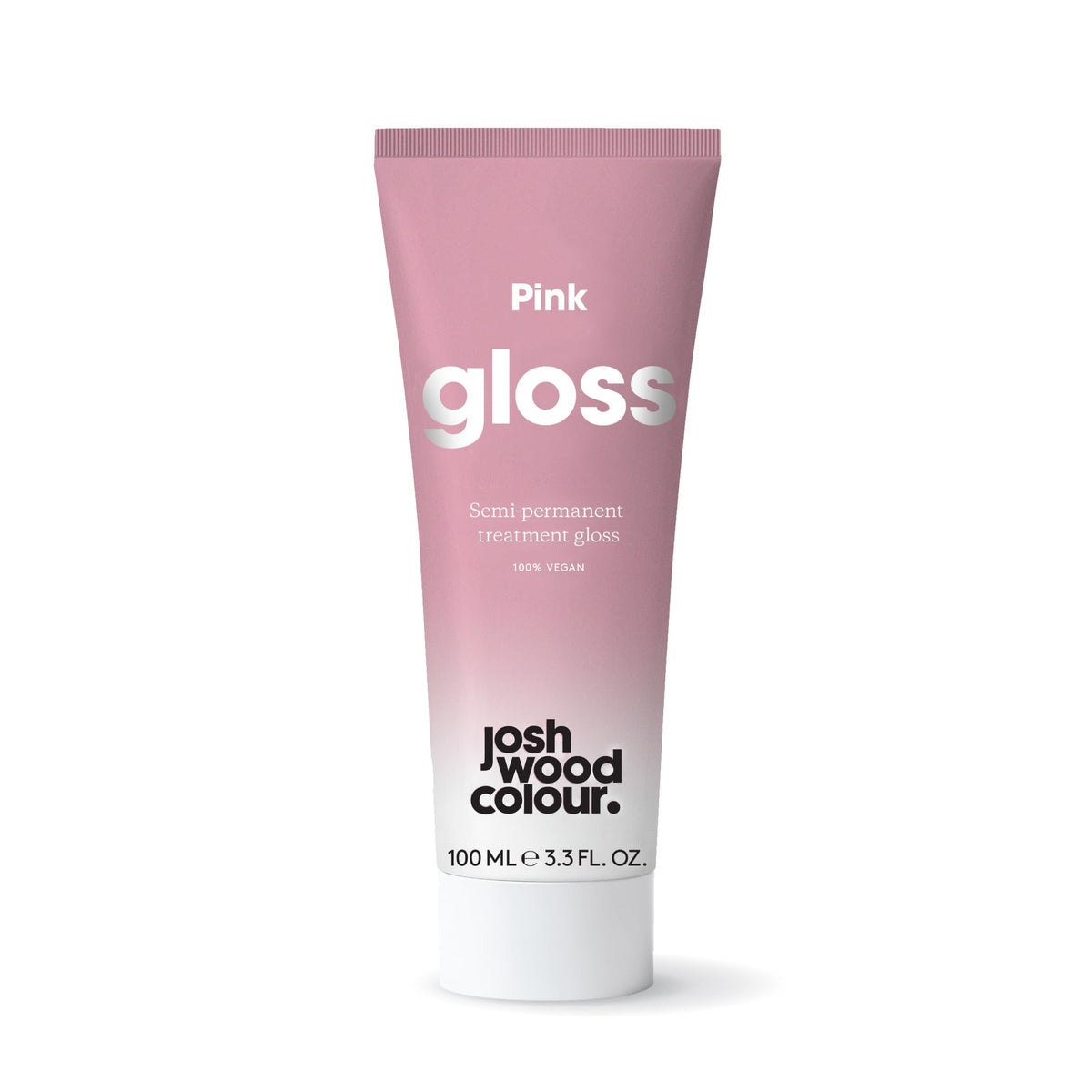 Josh Wood Colour Josh Wood Hair Gloss (Pink) - Semi-permanent gloss refreshes and conditions hair colour - Lasts up to 6 washes - 100% Vegan - Cream (100ml)