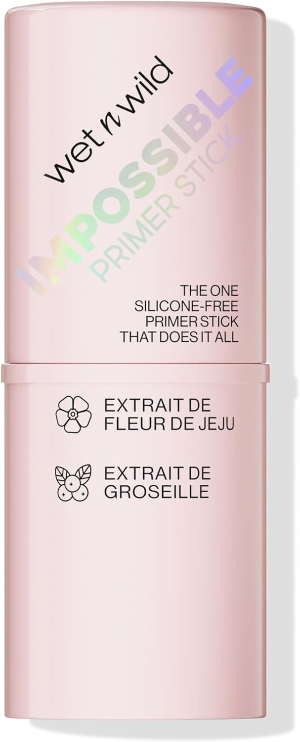 Wet n Wild Impossible Primer Stick, Mattifying Primer Infused with Brightening Gooseberry and Jeju Blossom Extract, Blurs the Appearance of Pores, Nourishing, Silicon-Free Face Primer