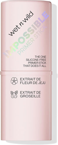 Wet n Wild Impossible Primer Stick, Mattifying Primer Infused with Brightening Gooseberry and Jeju Blossom Extract, Blurs the Appearance of Pores, Nourishing, Silicon-Free Face Primer
