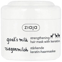 Ziaja Goat's Milk Hair Mask 200ml- Nourishing Deep Conditioner for Dry and Damaged Hair Restorative Hydration and Shine
