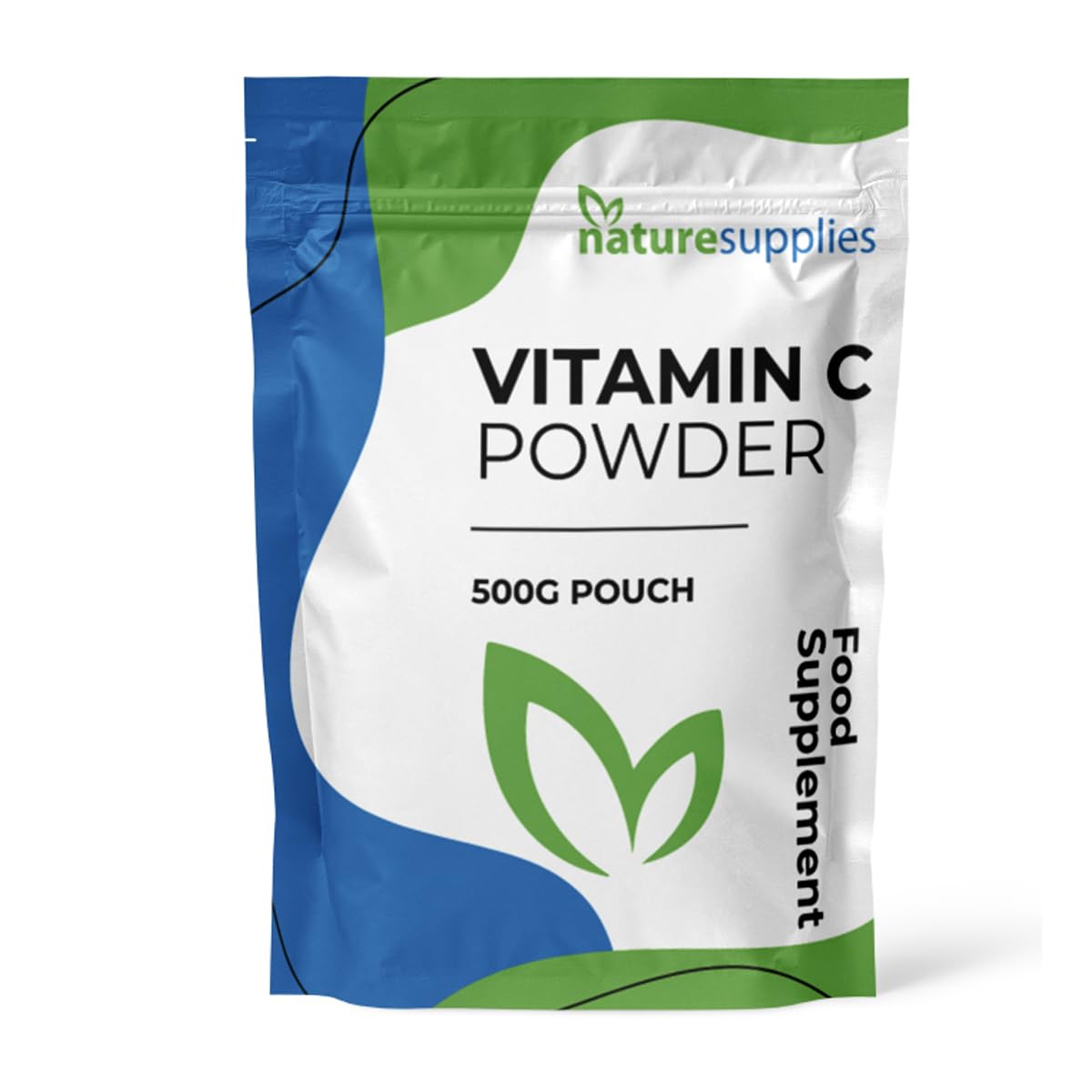 Vitamin C Powder 500g Ascorbic Acid UK Non GMO - Pharmaceutical Grade, Highly Concentrated No Chemicals in Our Supplements - Suitable for Vegans - Naturesupplies…