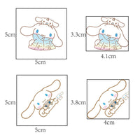Yangsiw Cinnamoroll Temporary Tattoo for Fans, 20 Sheets Big Temporary Tattoo Body Art Tattoo Stickers,Goody Bag Stuffers Party Bag Fillers (2x2 Inch)