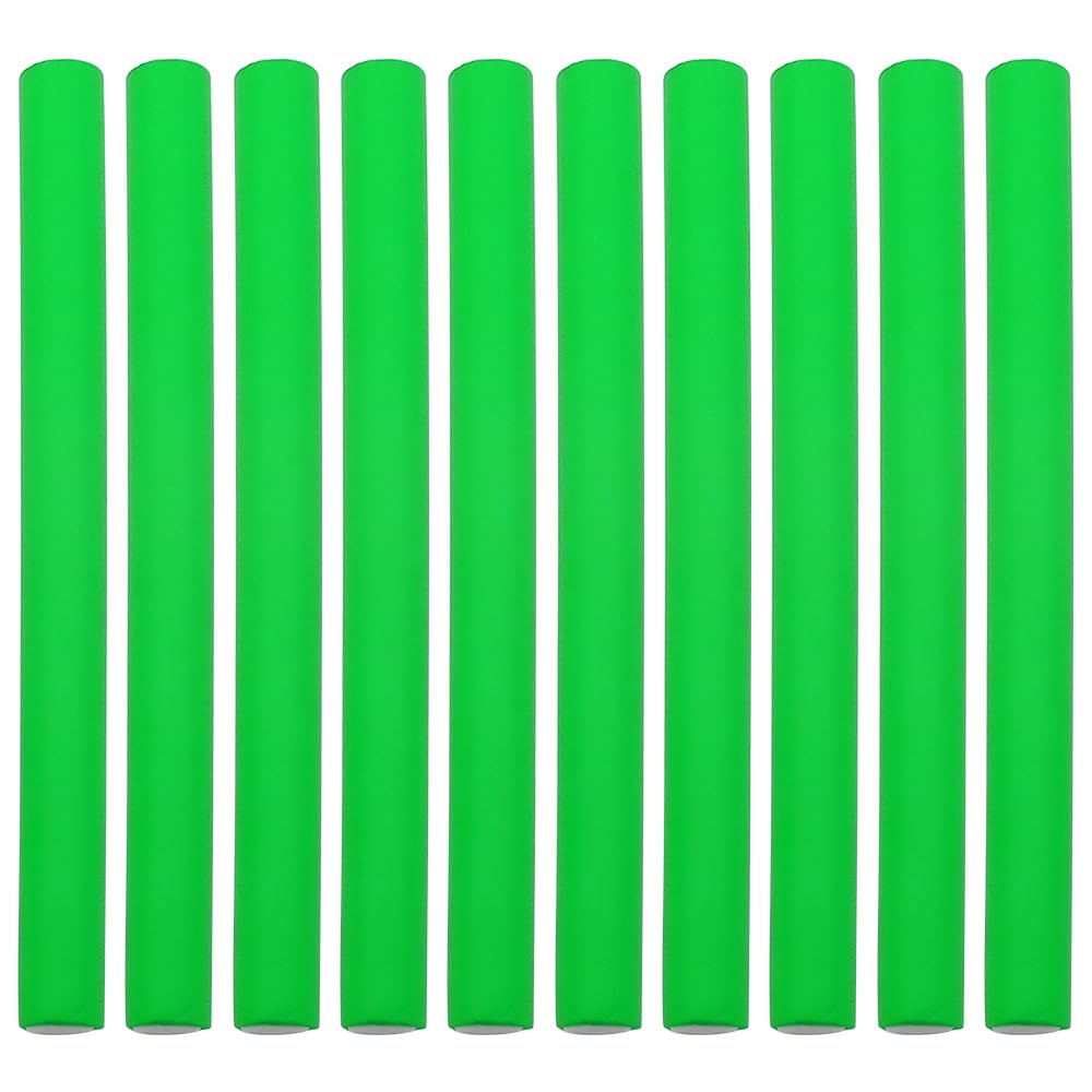 10 pcs ZONADAH Flexible Curling Rods Hair Rollers 24cm Long Hair Curler Bendy Foam Curler Roller Hair Styling Curling Sticks for Hair Salon DIY 16mm Styling Hairdressing Rollers
