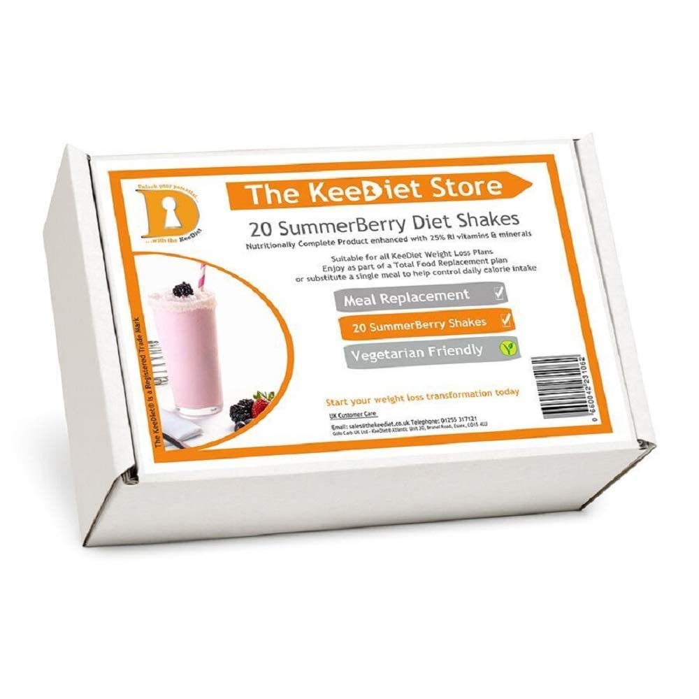 The KeeDiet 20 SummerBerry Meal Replacement VLCD Diet Shakes by KeeDiet®