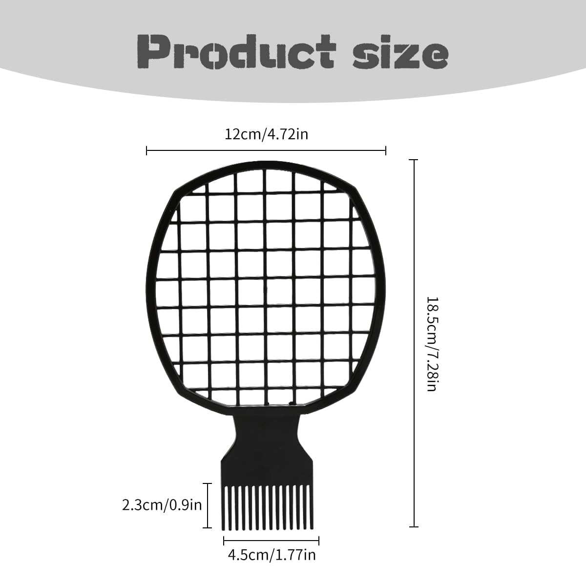 Tabanzhe Twist Combs – Hair Sponges for Afro Curls,Portable Double Ended Hair Twister Tool Hair Styling Accessories for Men and Women Coils Wave Hair