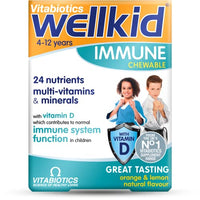 Vitabiotics Wellkid Immune Chewable, Pack of 30