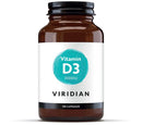 Viridian - Vitamin D3 2000IU - 150 Vegan Capsules for Bones, Teeth & Immunity | Clinically Studied Plant Sourced Formula | Optimal Dose | 100% Active Ingredients, No Artificial Additives