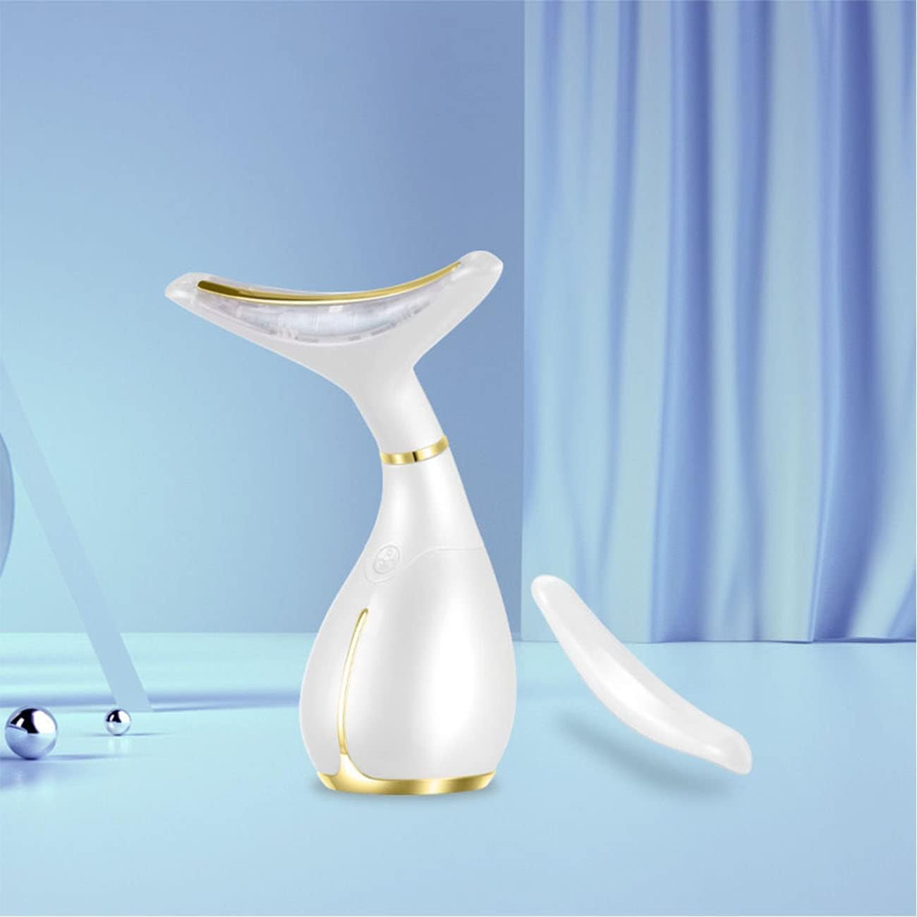 Ms.W Face Massager, Anti-Wrinkle Face Lift Device with 3 Modes & 45℃±5℃ Heat, Face Sculptor Skin Tightening Machine, Lifting Device Anti Aging Wrinkle Facial Machine