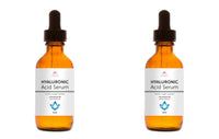 Bella Brighton Hyaluronic Acid Serum 25ml/50ml Anti Ageing Anti Wrinkle No Surgery Face Lift (Twin 50 ml)