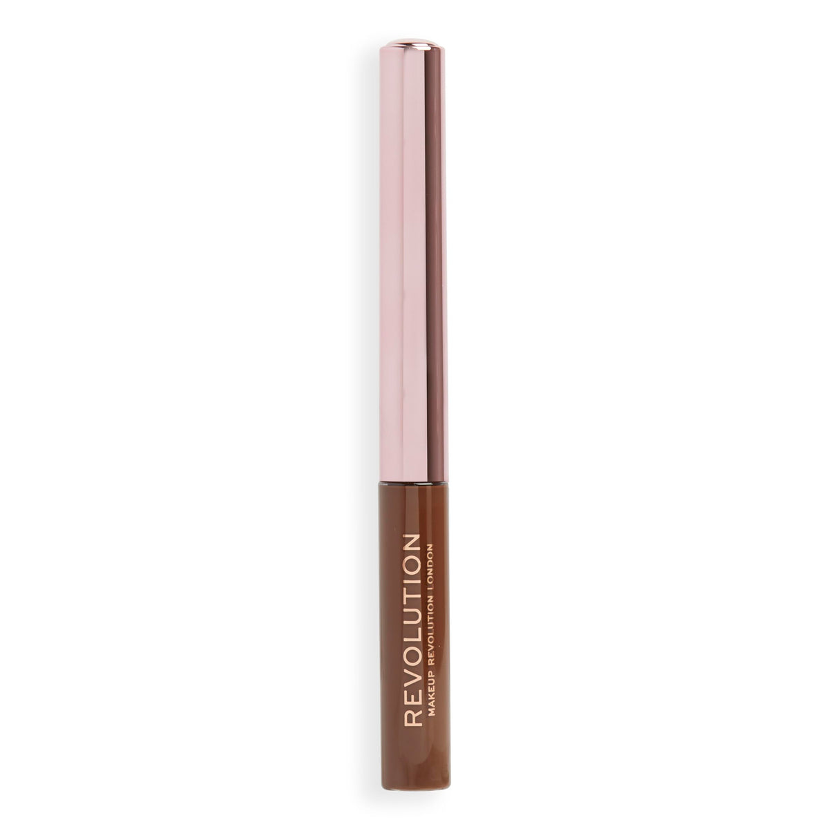 Makeup Revolution, Super Flick Liquid Eyeliner, Highly Pigmented, Brown, 2.4 ml