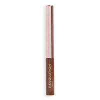 Makeup Revolution, Super Flick Liquid Eyeliner, Highly Pigmented, Brown, 2.4 ml