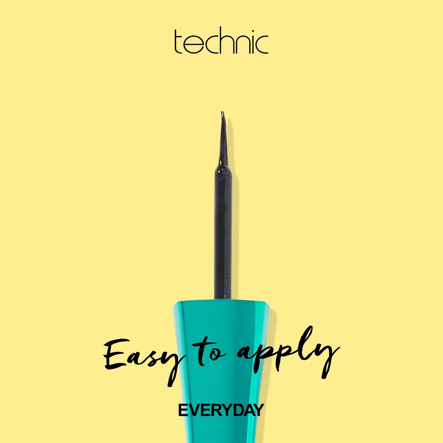 Technic Waterproof Liquid Liner - High Coverage, Water Resistant & Long Lasting Liquid Eyeliner - Quick Drying Formula & Precise Brush For Expert Application