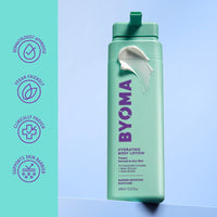 BYOMA Hydrating Body Lotion (400ml) For Normal to Dry Skin - Creamy Body Moisturiser with Tri-Ceramide Complex, Nourishes, Hydrates and Protects Skin Barrier, Vegan