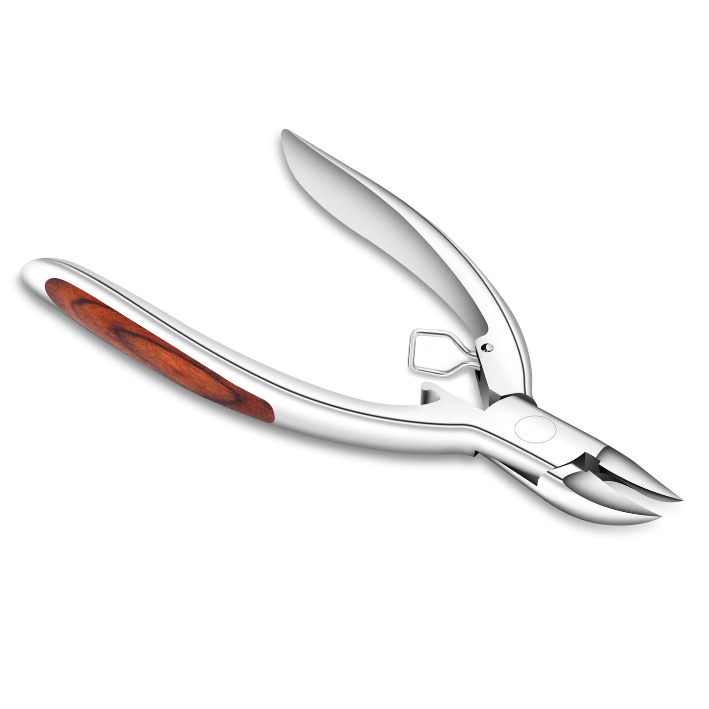 AONOLOVO Precision Toenail Clippers for Thick and Ingrown Toenails, Professional Toenail Clippers Cutters Super Sharp Curved Blade Nail Nippers Men Women Use