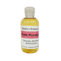 Simply Essential Pure Pleasure Sensual Massage Oil with Orange, Geranium & Patchouli 100ml