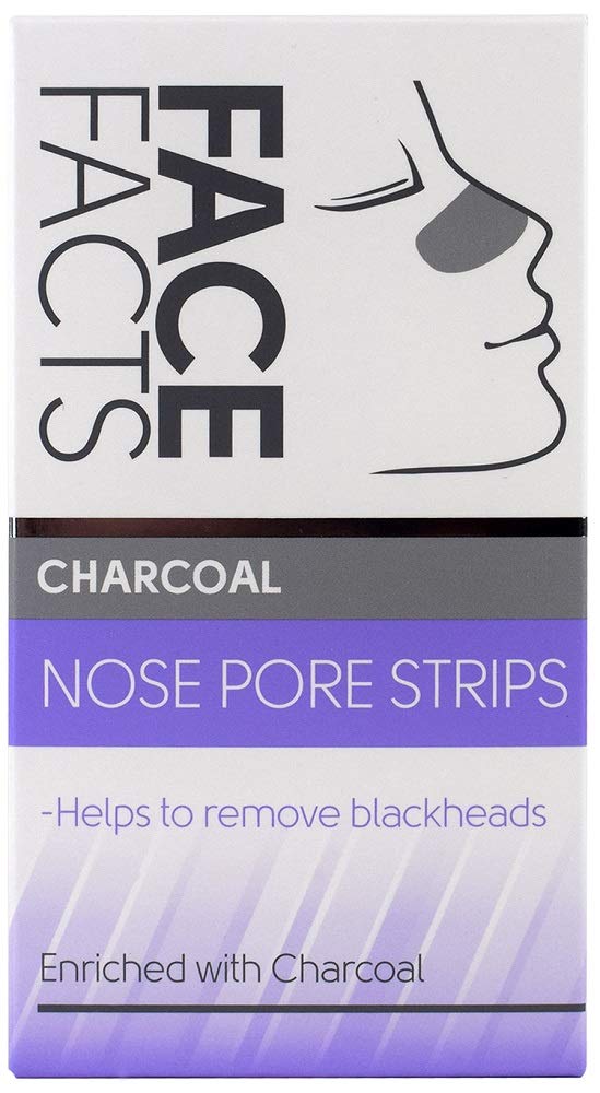 Face Facts Pretty Deep Nose Cleansing Charcoal Pore Strips 1 x 6