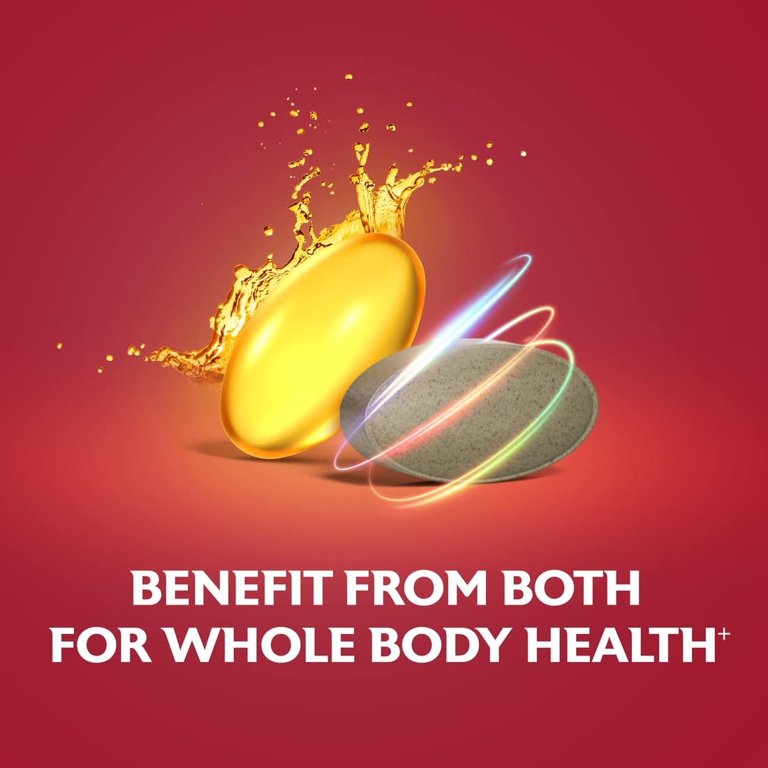 Seven Seas Omega-3 & Multivitamins Man, With B Vitamins and Magnesium, 30-Day Duo Pack, 30 Omega-3 Capsules and 30 Multivitamin Tablets