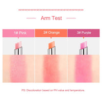 Pack of 3 Crystal Jelly Lipstick, BEEXY Long Lasting Nutritious Lip Balm Lips Moisturizer Magic Temperature Color Change Lipstick