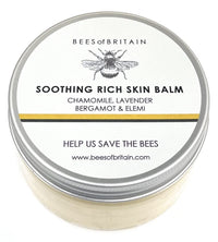 BEES of BRITAIN - 100% Natural Skin Balm - Shea, Cocoa Butter, Beeswax. Repairs, Soothes, Hydrates. We Donate 5% of our Profit to Save Bees + Pollinators. 100ml