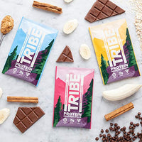 TRIBE Vegan Protein Powder - Vanilla + Cinnamon - Vegan, Gluten & Dairy Free (500g / 12 Servings)
