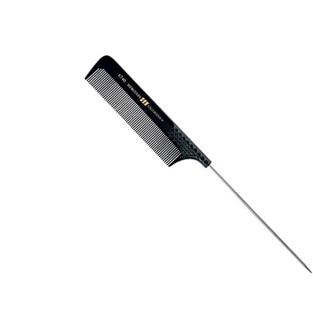 Hercules sagemann Fine Metal Pin Tail Hair Comb, Length-23.5 cm