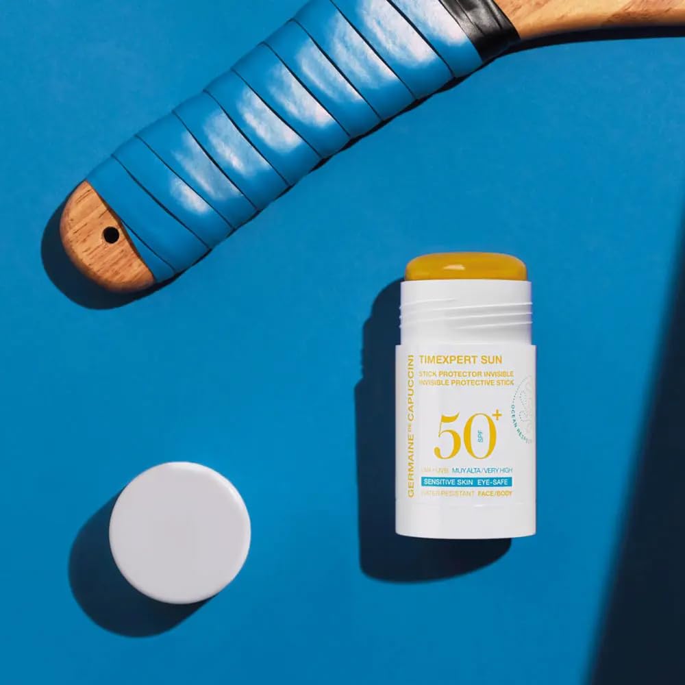 Germaine de Capuccini - Timexpert Sun - Invisible Protector Stick - For Vulnerable areas of the Face and Body - SPF50+