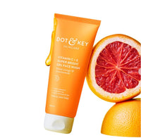 Dot & Key Vitamin C + E Super Bright Gel Face Wash, Blood Orange, Niacinamide & Antioxidants for Cleansing, Brightening & Even-Toned Skin (100 ml)