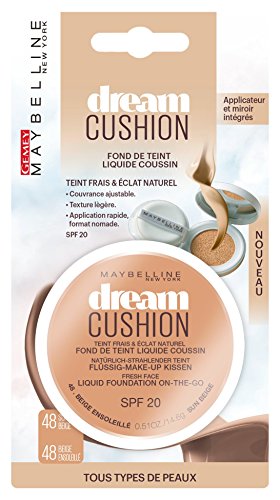 Maybelline Dream Cushion Liquid Foundation 48 Beige Ensoleillé 14,6 g