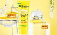 Brightening Moisturiser Garnier, Serum Gel, Infused with Vitamin C and Lemon, For Radiant skin, Garnier Bright Complete Vitamin C, 45g