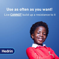 Hedrin Head Lice Shampoo and Comb Kit, Kills Head Lice and Eggs in 5 Minutes, 8 Treatments, Clinically Tested, Suitable for Adults and Children, 200ml, (Formerly All-in-One - Packaging May Vary)